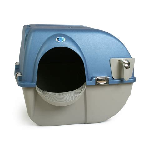 rolling kitty litter box